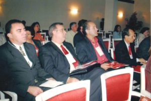 Encontro nacional de parlamentares petistas em 2003.