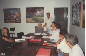 Luis Cesar Bueno   1997 06   reunião caravelas