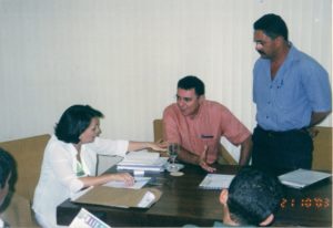 Audiência com a secretária da educação de Águas Lindas
