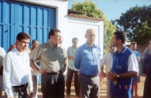 2006 06 07   Visita do presidente do DERMU COMPAV eng. Mauro Miranda ao setor Garavelo B..